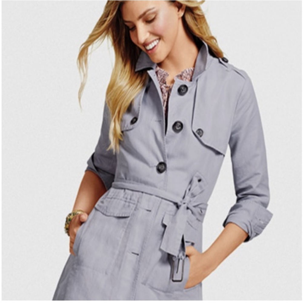 CAbi Tanner Trench Coat Jacket- size S - Picture 3 of 10